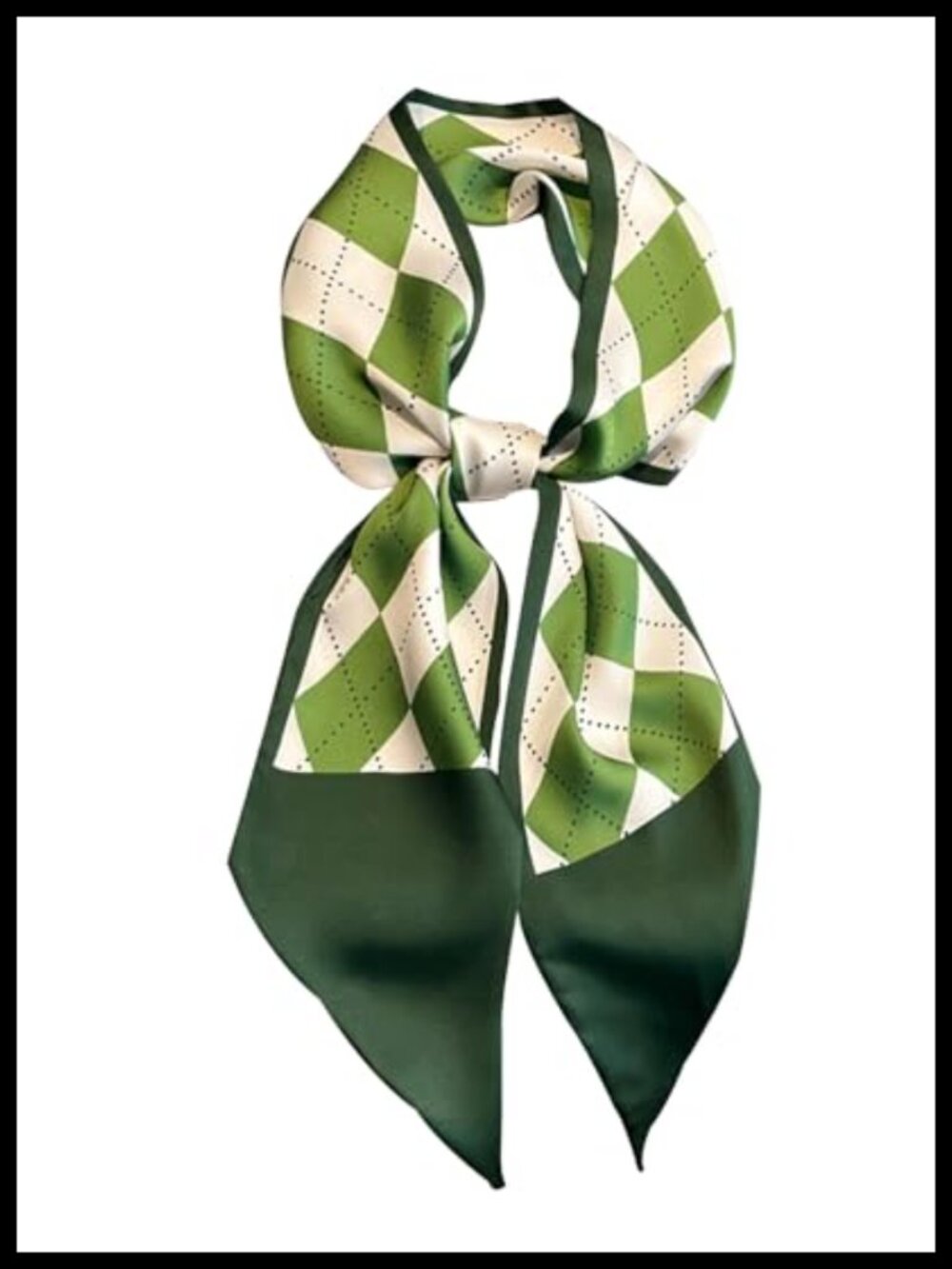 Satin Silk Feel Head Scarf Hair Neck Wrap Bag Accessory Women Long Thin